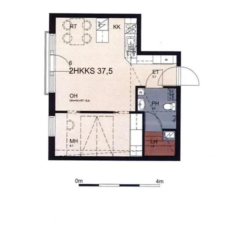 Apartment Nordic Loeyly Private Sauna *